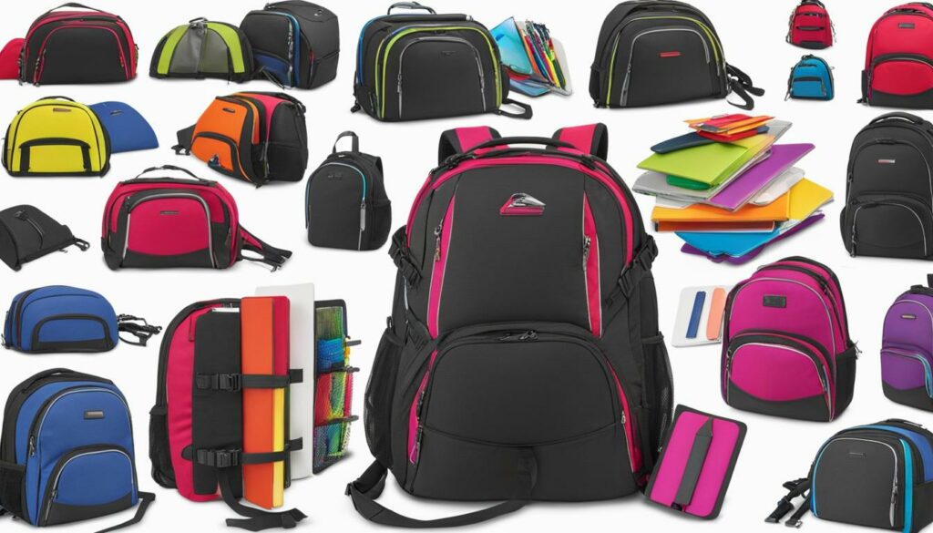 school bag with ergonomic design