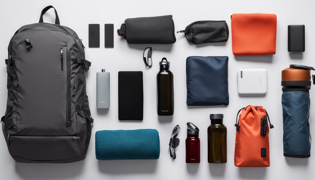 travel backpack accessories